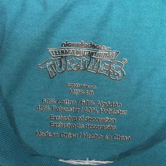 NICKELODEON Teenage Mutant Ninja Turtles T-Shirt Size M - Picture 5 of 5